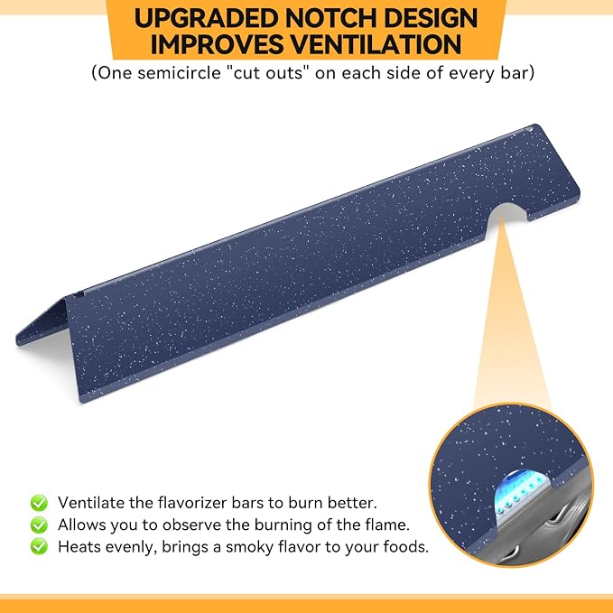 17.1 Inch Porcelain Steel Flavorizer Bars - Image 5
