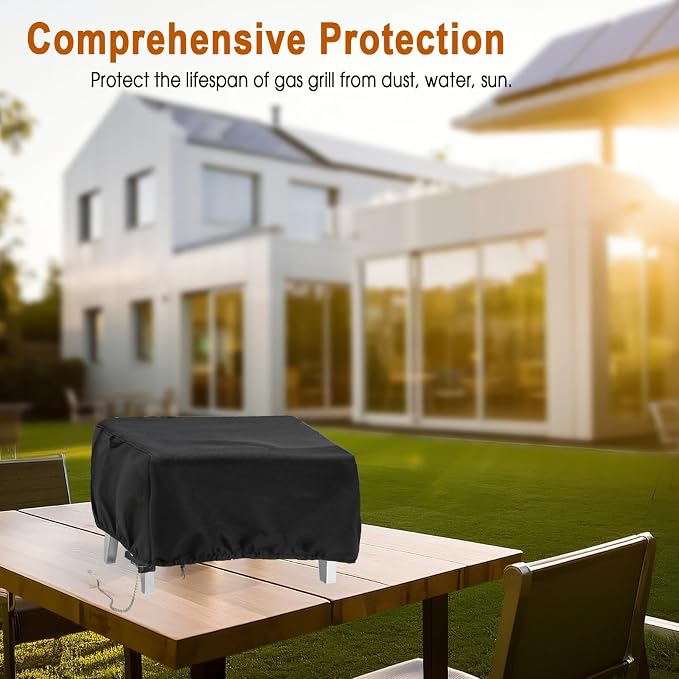 Outdoor Grill Cover for Lifemaster Portable Gas Grill 2 Burners, Waterproof - Image 6