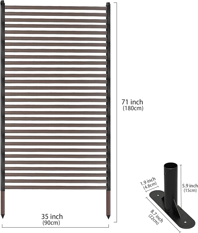 Outdoor Privacy Screen Fence - Image 2