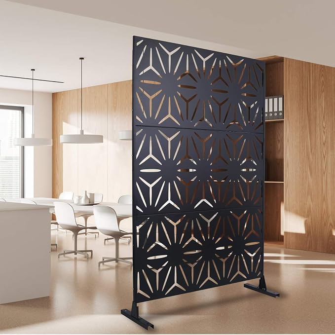 Outdoor Privacy Screen, Steel Privacy Divider - Image 2