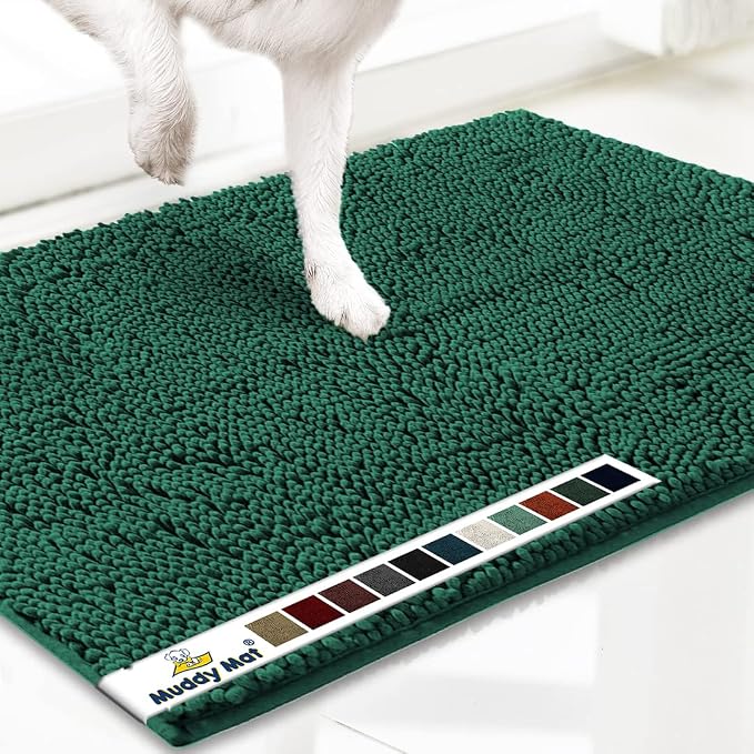 Muddy Mat® | Super Absorbent Door Mat Indoor, Microfiber Quick Dry Chenille by MuddyMat%C2%AE