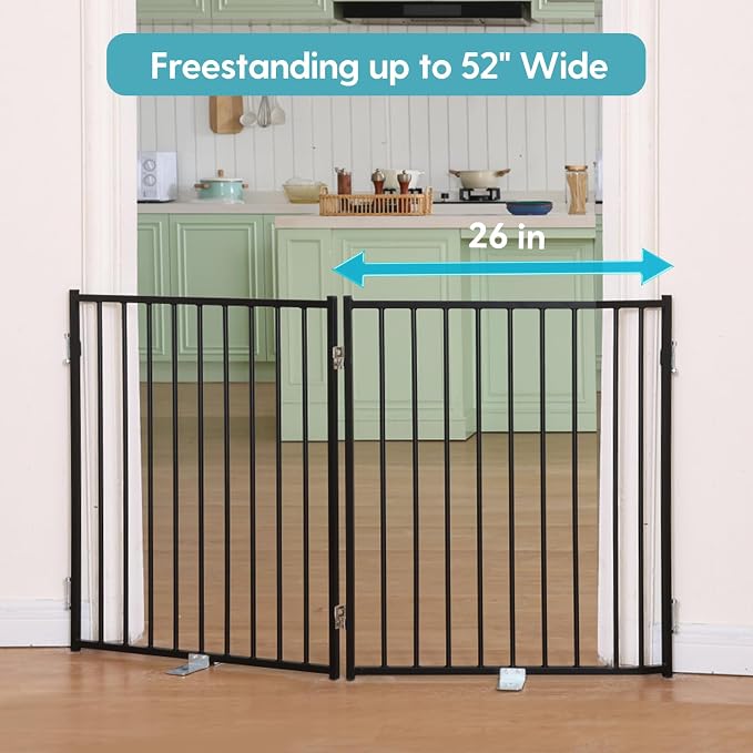 No Pawblems Free Standing Dog Gate - Image 2