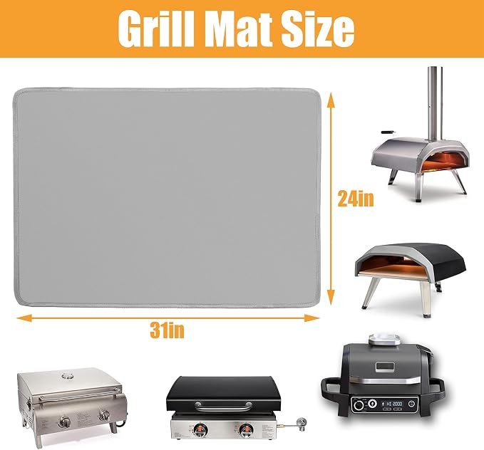 24 x 31 in Heat Resistant Grill Mats - Image 5