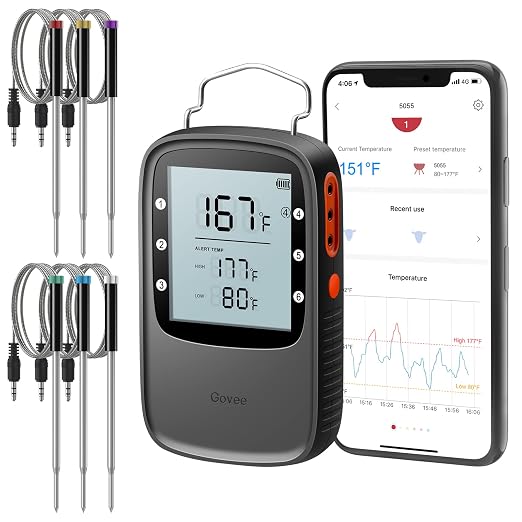 Govee Bluetooth Meat Thermometer, Wireless Meat Thermometer by Govee