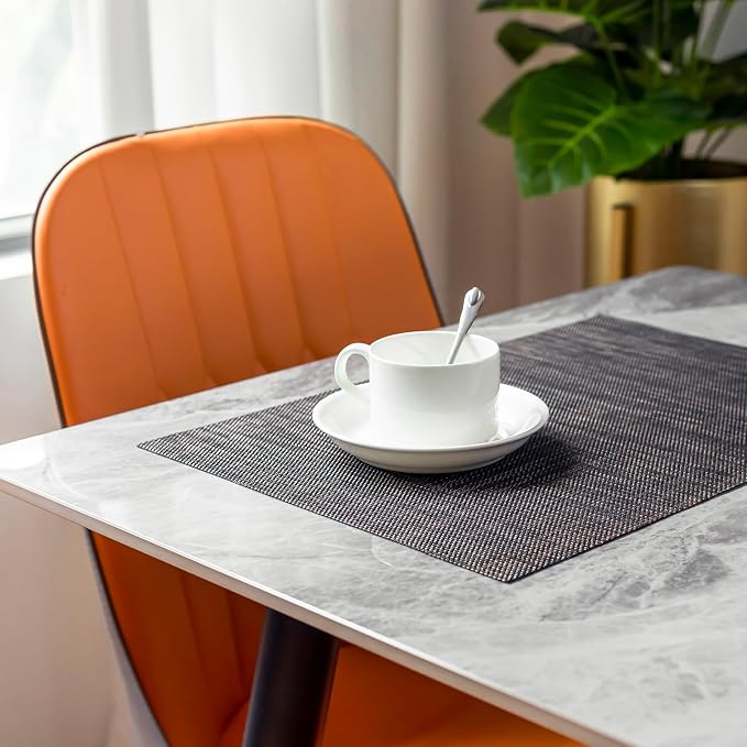 LEXMORE PlaceMats Set of 12 Vinyl/Plastic Woven Place Mats - Image 6