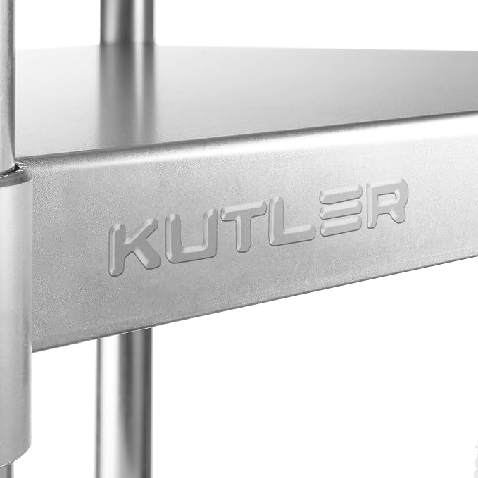 KUTLER Stainless Steel Table 24 x 36 Inches, NSF Heavy Duty Commercial Kitchen - Image 8