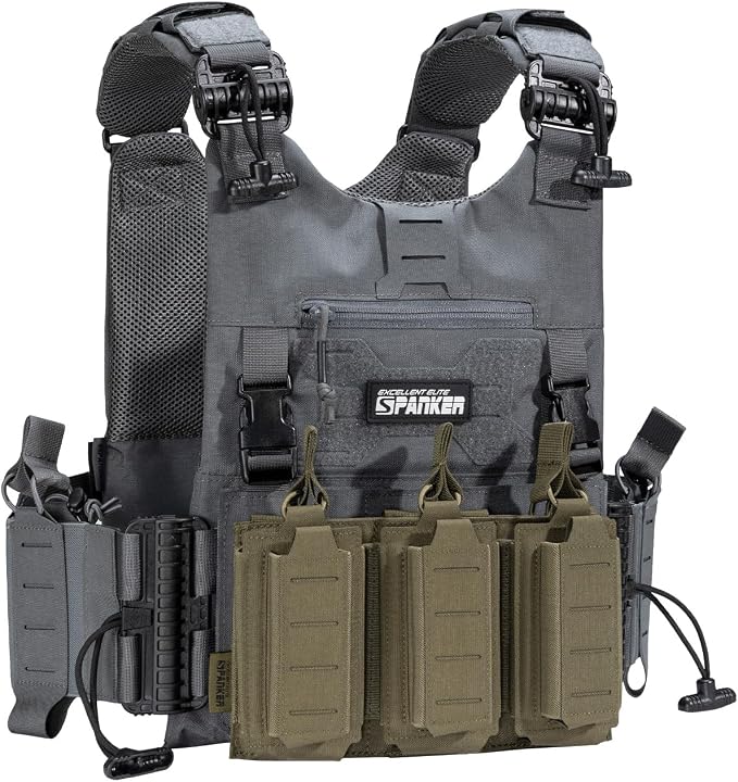 EXCELLENT ELITE SPANKER Tactical Open-Top Single/Double/Triple Molle Mag Pouch - Image 5