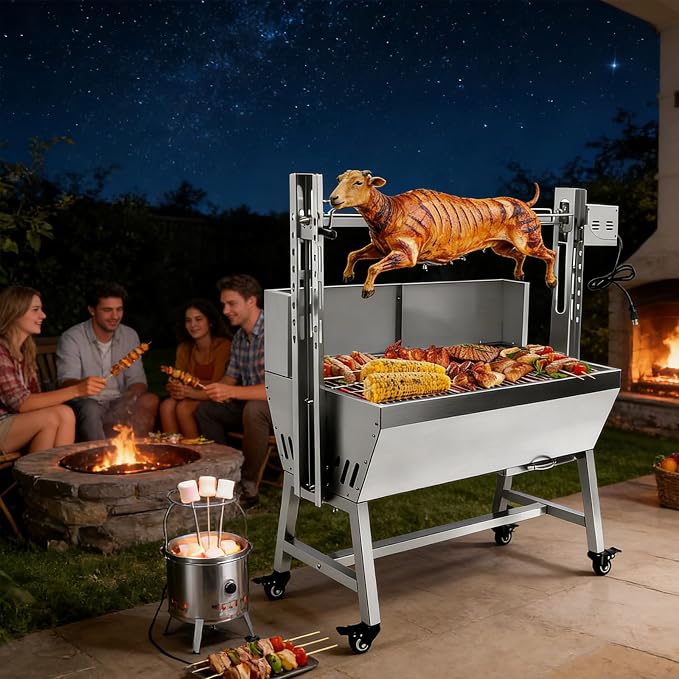 Electric Rotisserie Grill Kit - Image 7