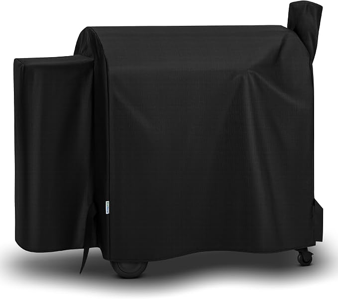 SunPatio Outdoor Waterproof Pellet Grill Cover Compatible by SunPatio