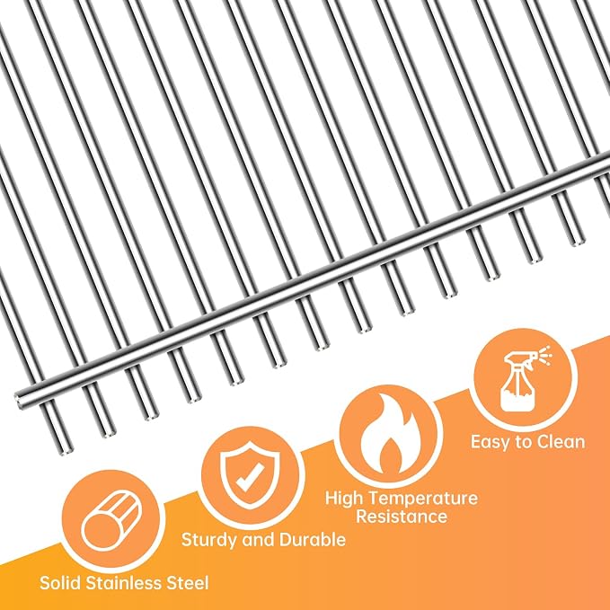 Grill Grate and Flavorizer Bars Heat Deflector Grill Parts - Image 8