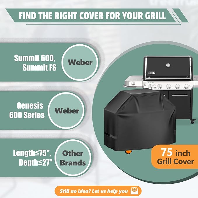 Grill Cover 75 Inch - Image 5