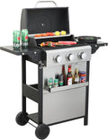 3-Burner Propane Gas BBQ Grill by CubisVeta