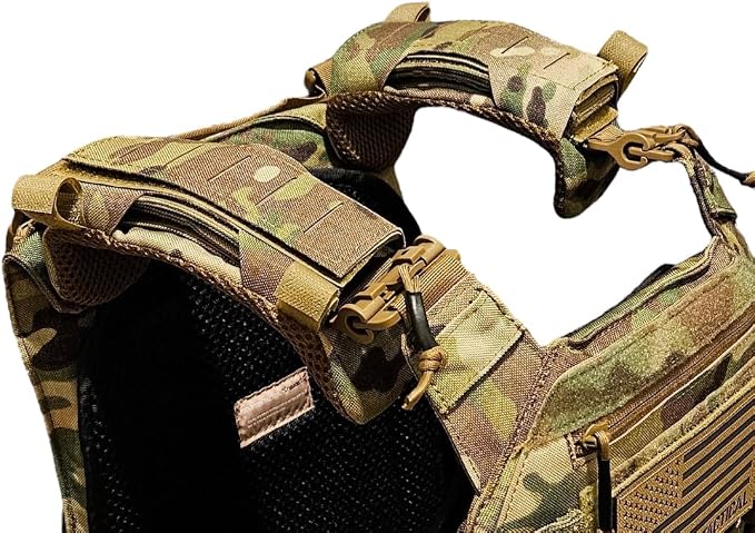 Redemption Crusader 2.0 Molle Quick Release Buckles Airsoft Vest - Image 7