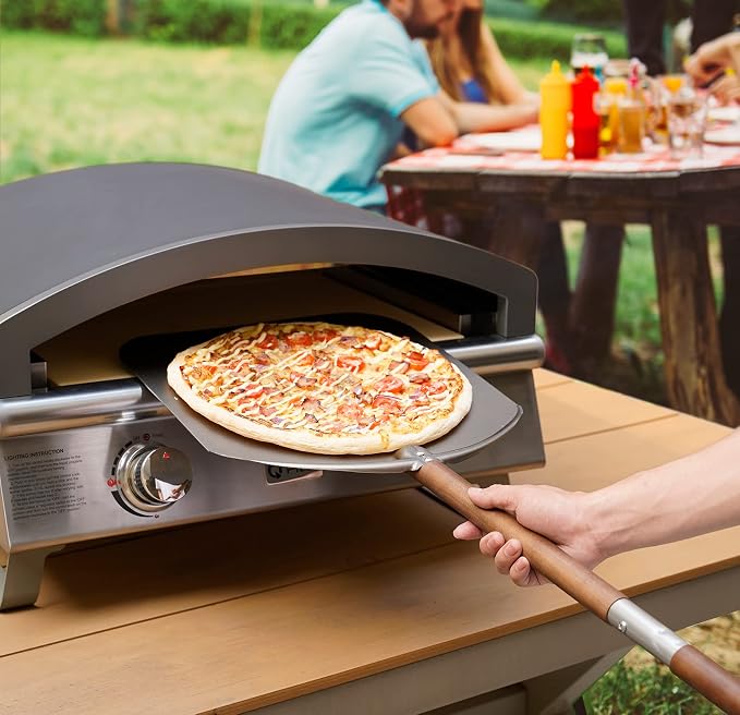 Q Pizza Aluminium 12" Pizza Peel - Image 8