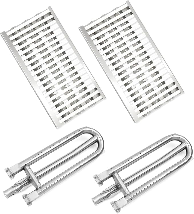Ceramic Rod Radiant Tray Stainless Steel Grill Heat Plates Grill Burners by Meyafiny
