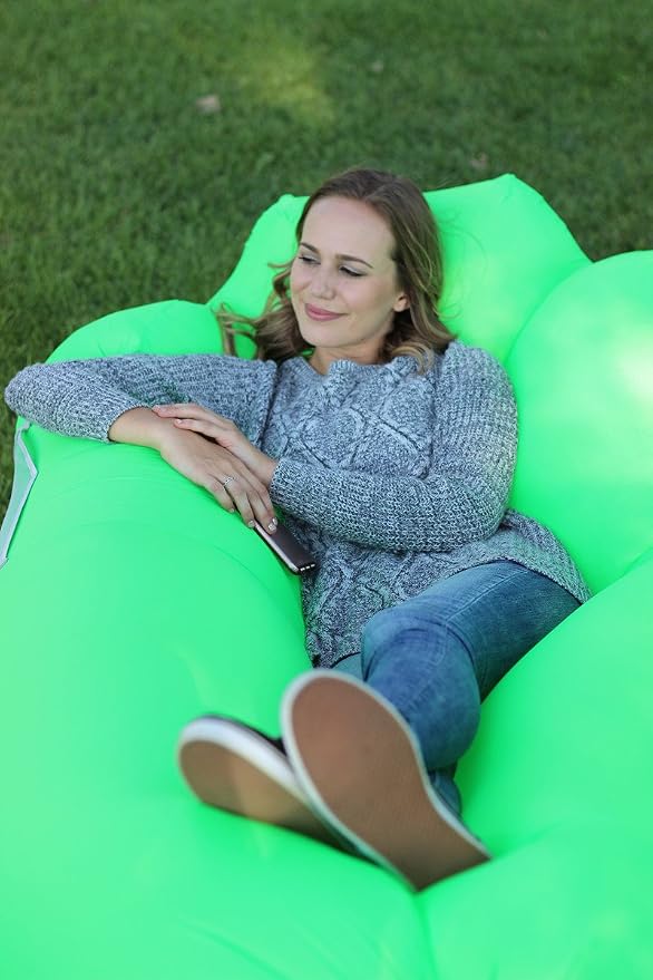 WEKAPO Inflatable Sun Lounger, Air Sofa, Waterproof and Leak-Proof, Picnics and - Image 4