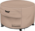 ULTCOVER Patio Fire Pit Table Cover Round 32 inch Outdoor Waterproof Fire Bowl by ULTCOVER