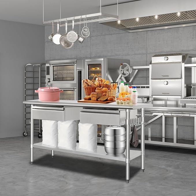 HARDURA Stainless Steel Prep Table - Image 7