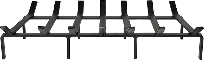 SteelFreak Heavy Duty Steel Fireplace Grate - Image 3