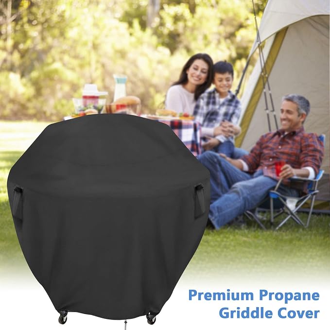 Gas Grill Cover for 30" Cuisinart CGG-999, Waterproof 360 XL Griddle Cover for - Image 6