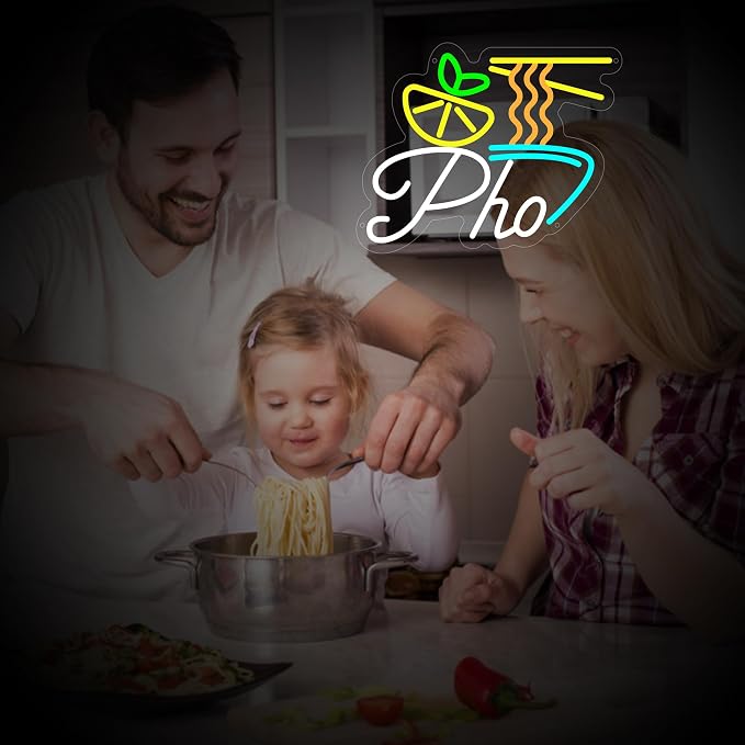 Pho Neon Sign for Wall Decor, Vietnamese Pho Led Sign for Vietnam Noodles Shop - Image 7