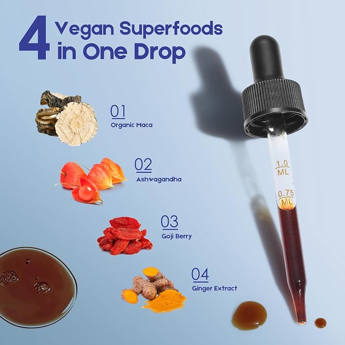 Maca Root Ashwagandha Liquid Drops - Image 5