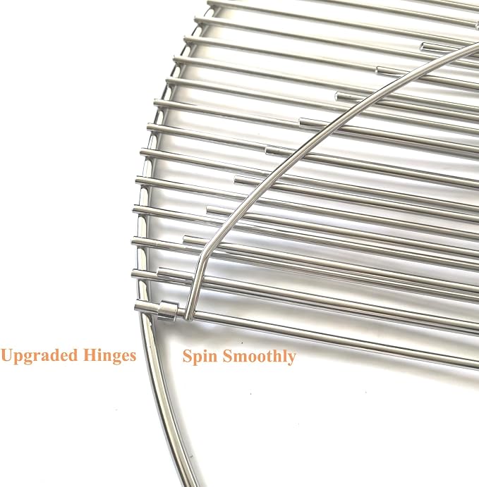 Upgraded Hinged Grill Grate 21.5 inch Replacement Compatible - Image 3