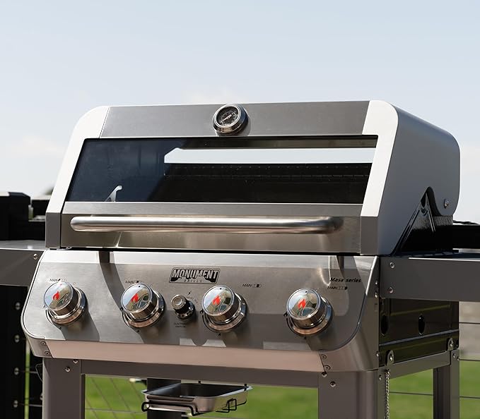 Monument Grills 4-Burner Liquid Propane Gas Grill - Image 6
