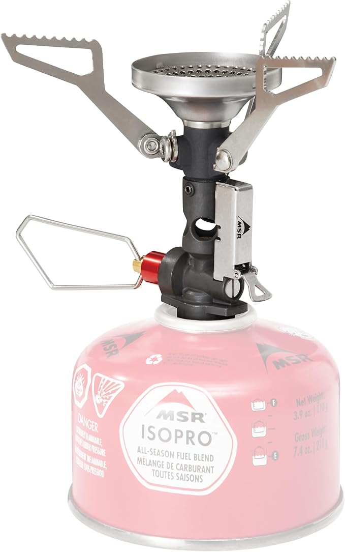 MSR PocketRocket Deluxe Ultralight Camping and Backpacking Stove by MSR