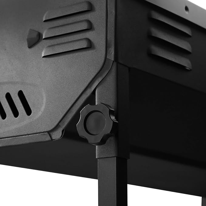 comzenz 35’’ Portable Charcoal Grill Folding BBQ Grill - Image 7