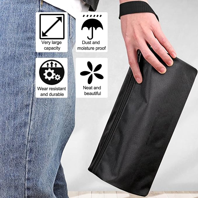 5 Pack Canvas Tool Pouch of Two Sizes, Tool Pouches - Image 4