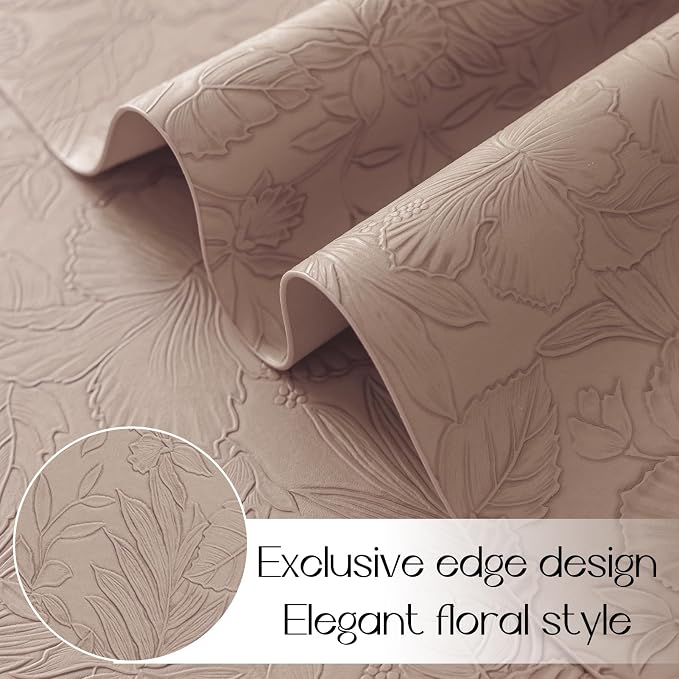 Romanstile Vinyl Placemats Set of 6-12 X 18 Inch - Image 6