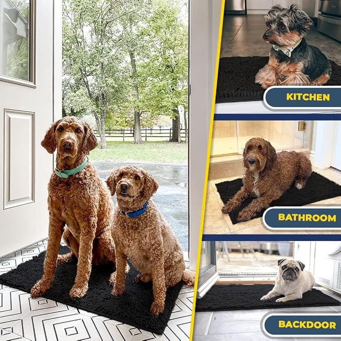Muddy Mat® Shown on TV – Super Absorbent Door Mat Indoor, Microfiber Quick Dry - Image 7