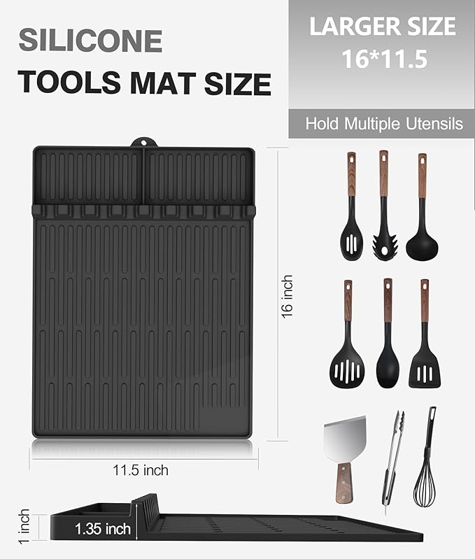 Silicone Griddle Tools Mat for Blackstone - Image 3