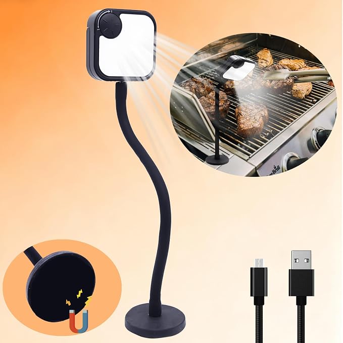 Rechargeable BBQ Grill Lights for Outdoor Grill, Magnetic Grill Lights for - Image 6