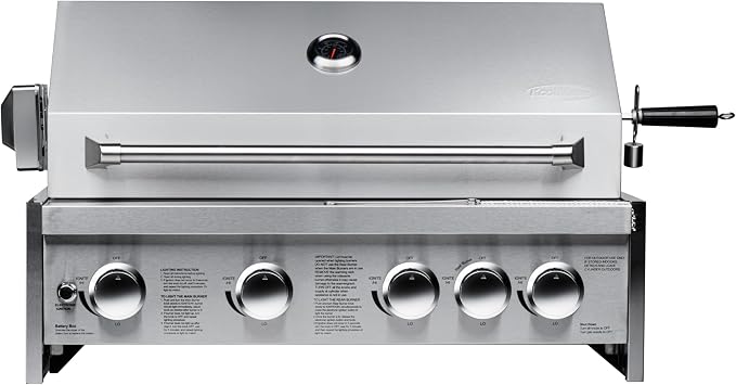 KoolMore 30 in. Built-in Liquid Propane BBQ Grill - Image 2