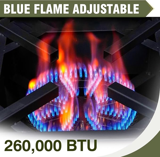 Bestfire 260, 000 BTU Outdoor Propane Gas Stove - Image 3
