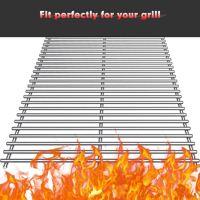 BBQ Grill Grates Replacement for Cuisinart Gas Grill CGG-200, Stainless Steel - Image 5