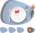 Myir JUN Placemats, Dual-Sided Placemats Waterproof Faux Leather Placemats Set by MyirJUN