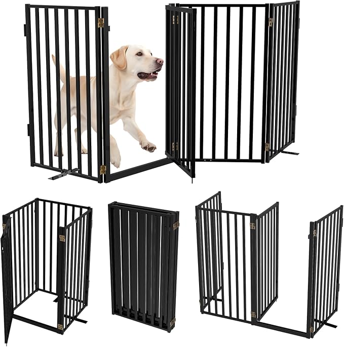 Full Metal Freestanding Dog Gates by Lezbanz