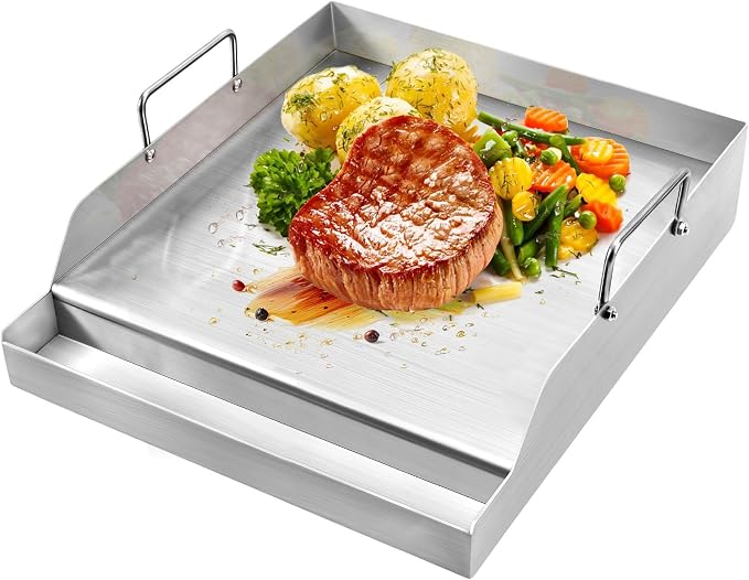 GGC 16" x 12.5" Flat Top Griddle Plate by GGCProducts
