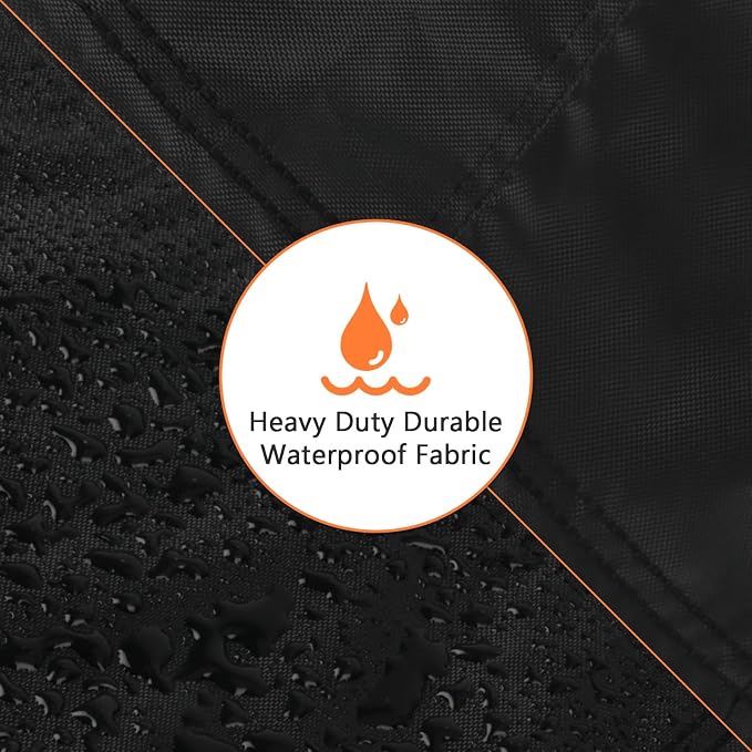 Outdoor Grill Cart Cover for BBQMall Pizza Oven Table, Waterproof Outdoor Pizza - Image 3