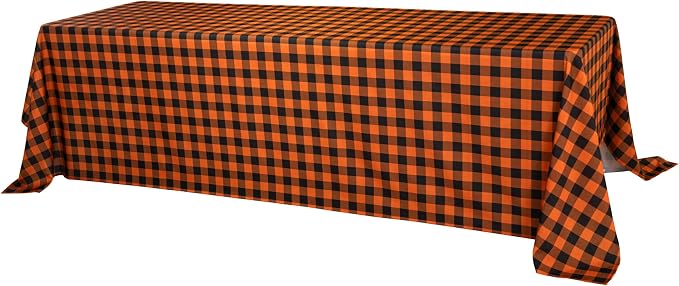 Classic Gingham Buffalo Tablecloth Fabric - Image 7