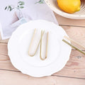 Serving Tongs, 100 Count Disposable Bamboo, 4 Inch Brown