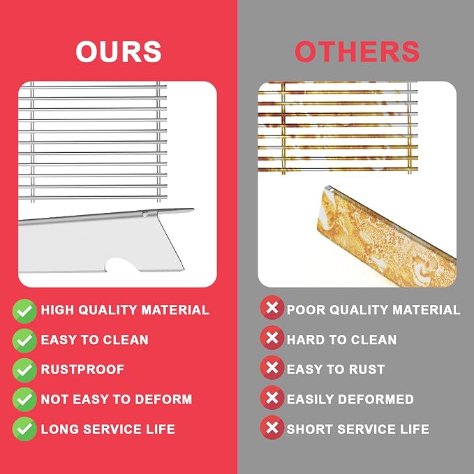 DcYourHome 66097 Grill Grates 66033 Flavorizer Bars - Image 3