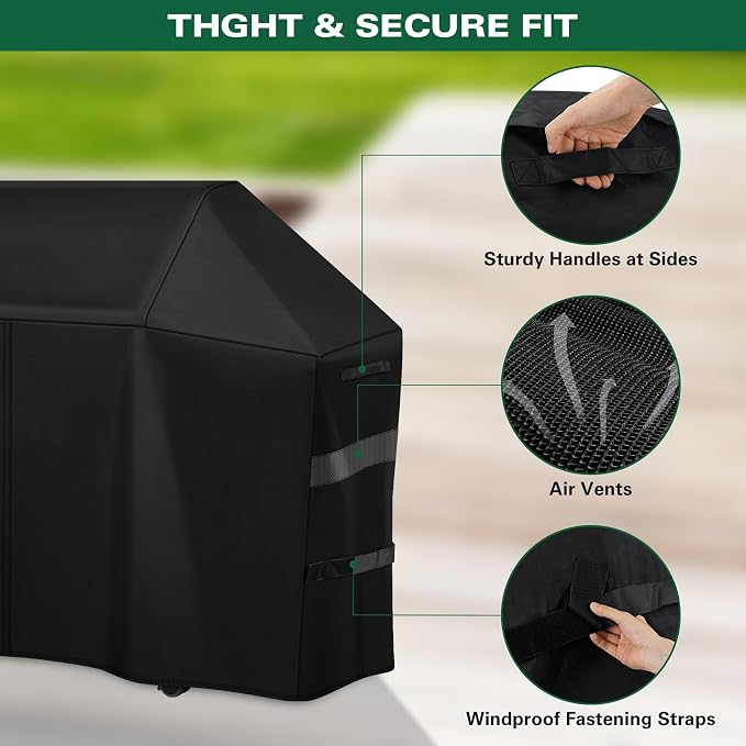 Heavy Duty 600D Grill Cover Fit - Image 4