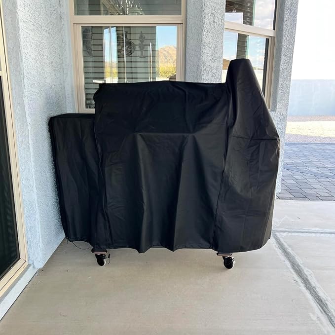 ZJYWSCH Grill Cover for Pit Boss Savannah Onyx Edition Wood Pellet Grill - Image 7
