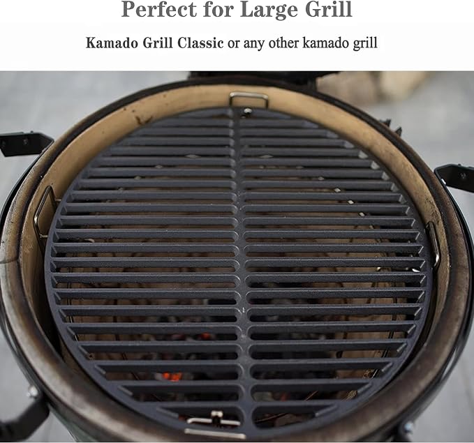 KAMaster Cast Iron Cooking Grids Grates Compatible - Image 2