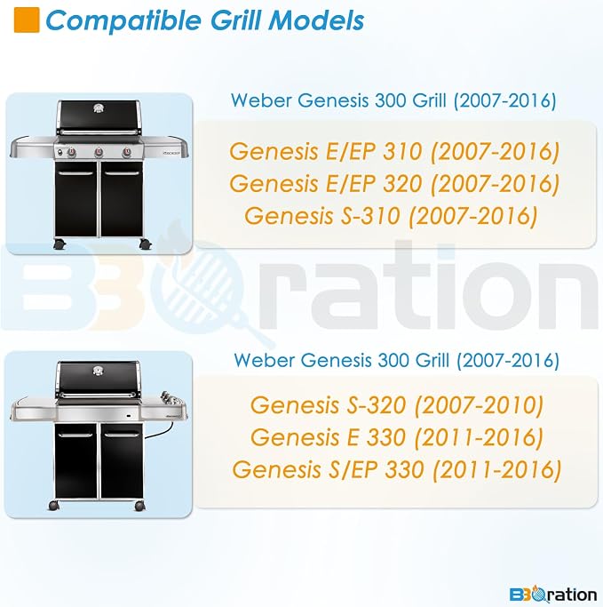 65054 Warming Rack for Weber Genesis 300 Grill Parts Genesis E310 E320 E330 - Image 2