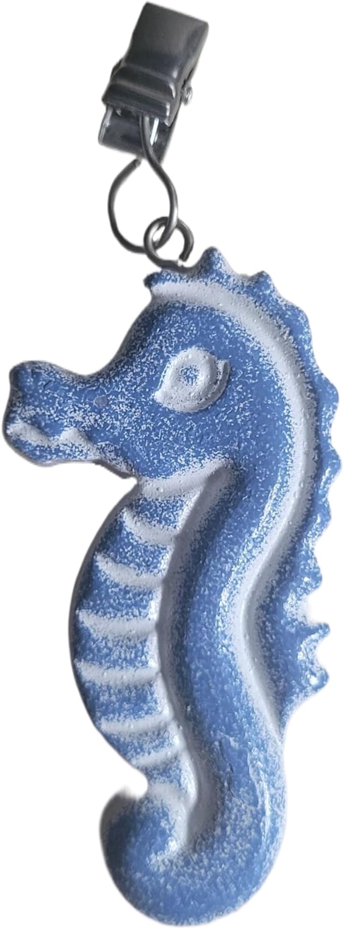TwoFish Home Set of 4 Sea Horse Resin Tablecloth Weights Clips Sea Horse - Image 3